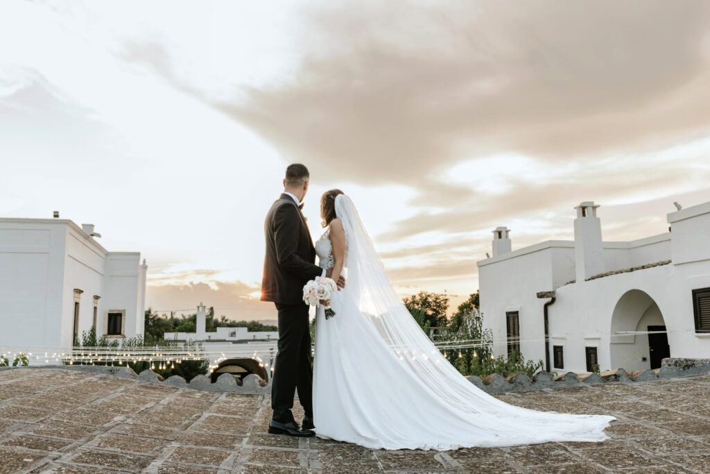 Mary e Francesco sposi in Puglia destination wedding in Puglia
